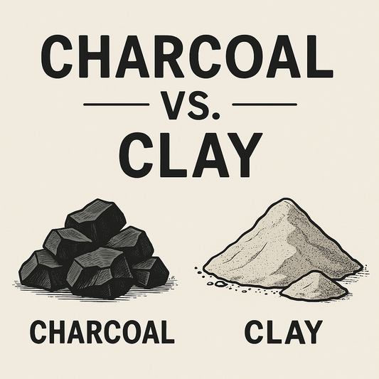 Charcoal vs. Calcium Bentonite Clay: Why Clay Is the Smarter Choice