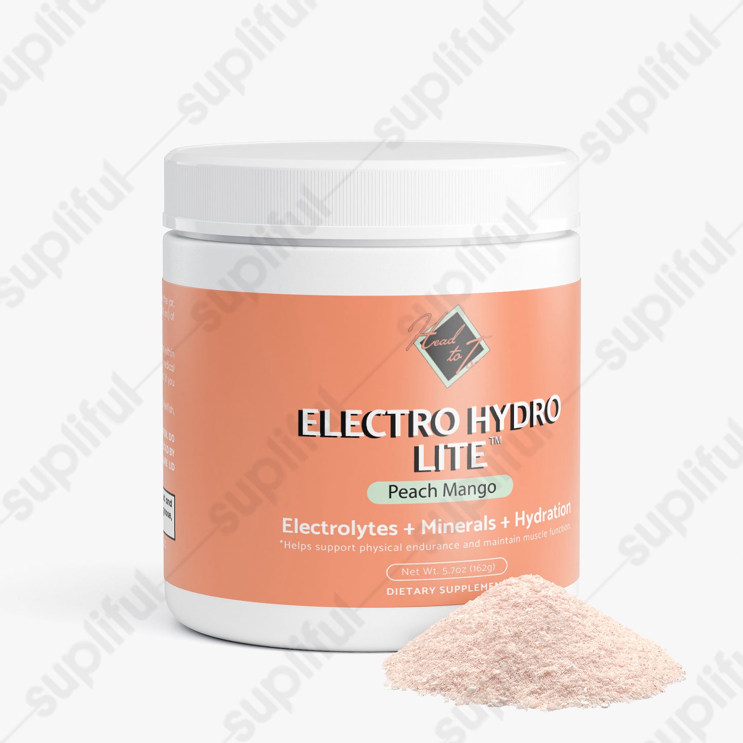 Electro Hydro Lite™ Peach Mango - Sugar-Free Electrolyte Powder