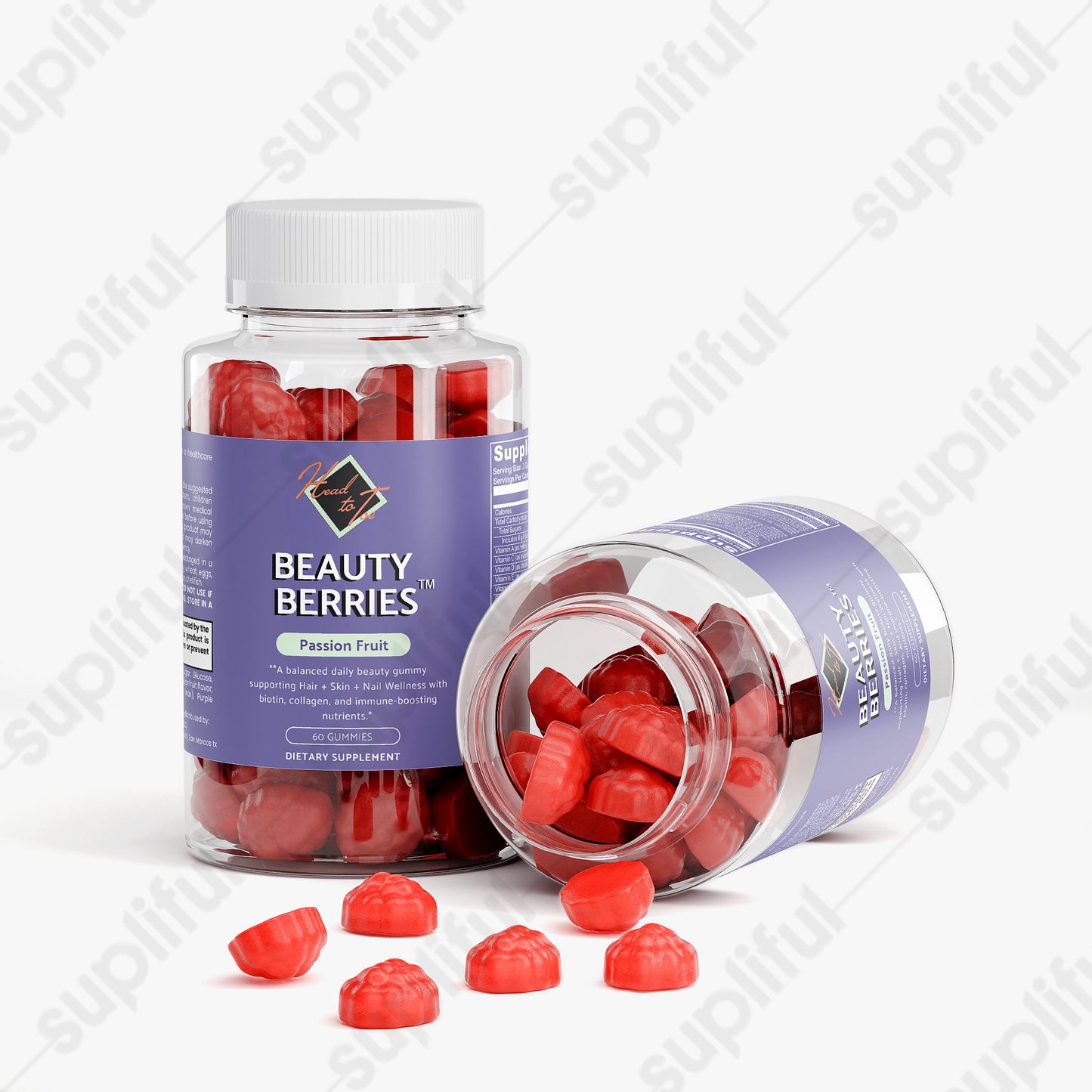 Beauty Berries™ Hair, Skin & Nails - Biotin & Collagen Gummies