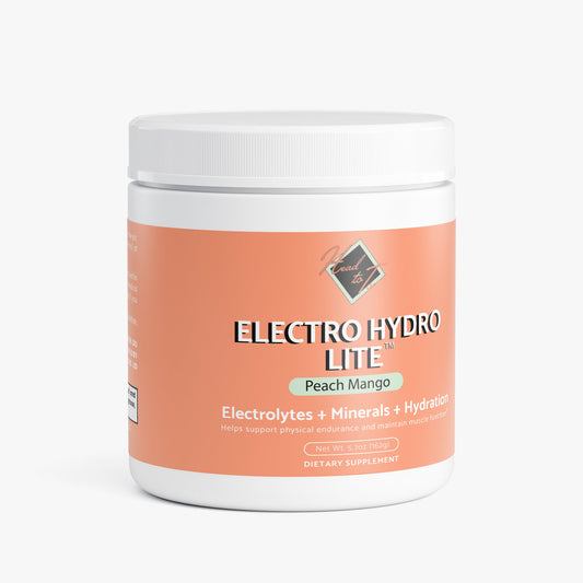 Electro Hydro Lite™ Peach Mango - Sugar-Free Electrolyte Powder
