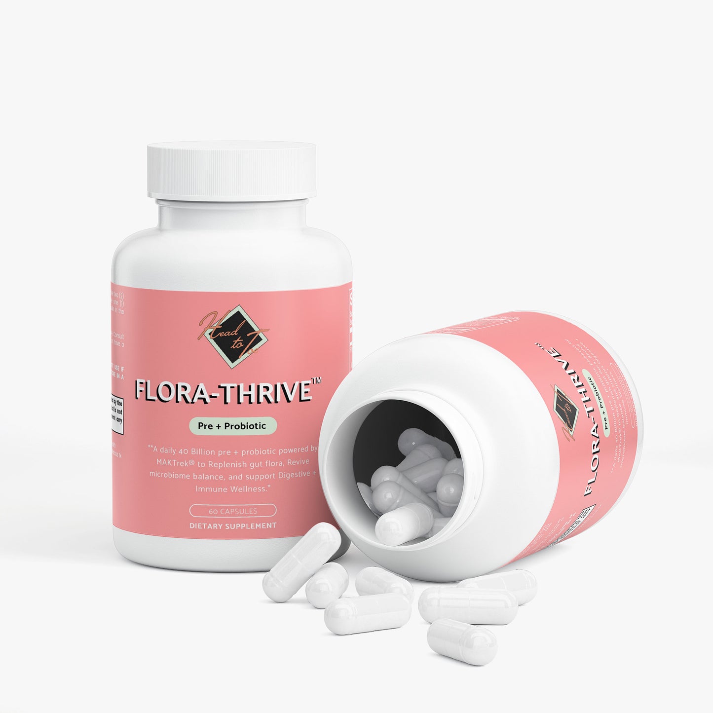 Flora-Thrive™ Probiotic - 40 Billion CFU with Prebiotics