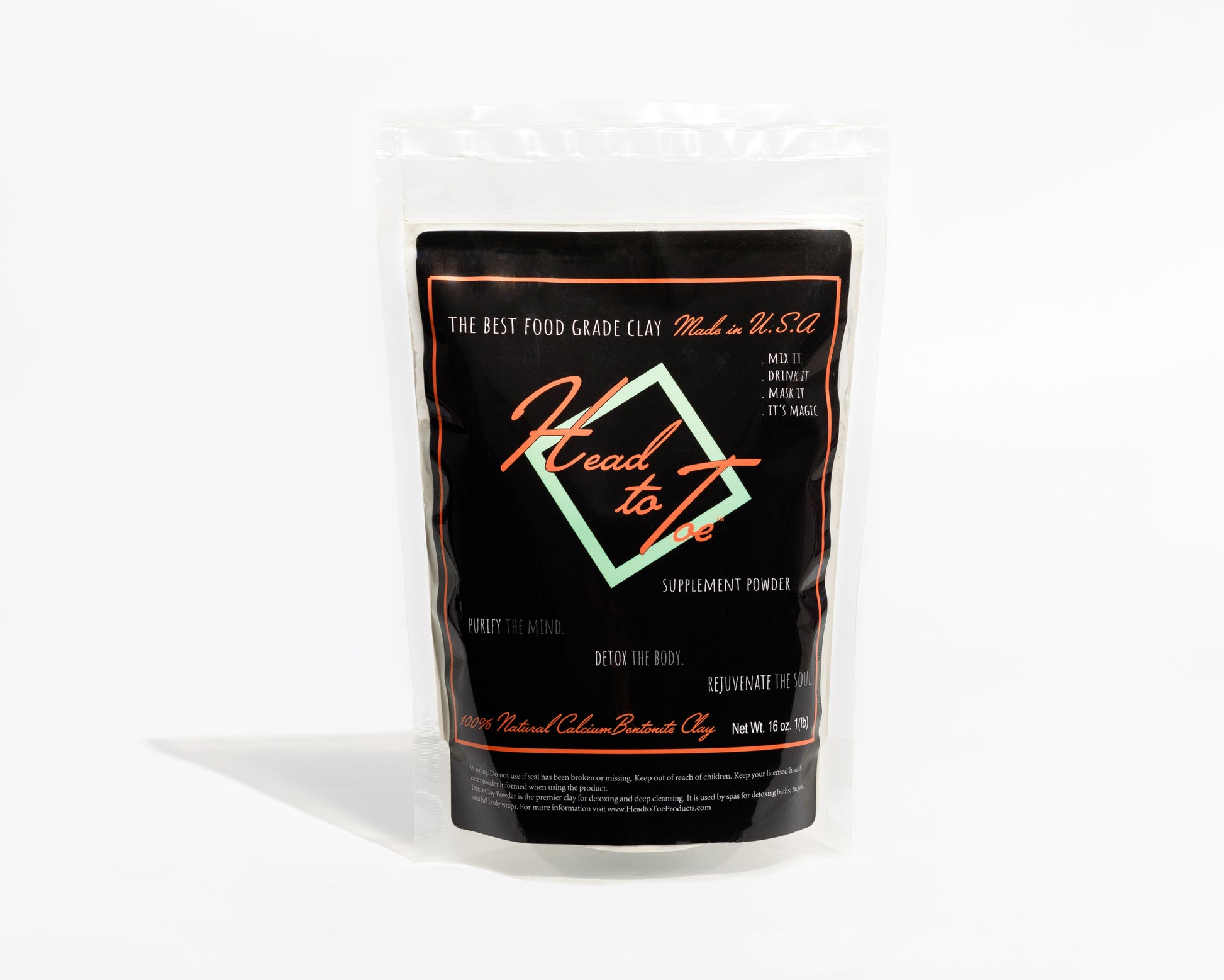Premium Calcium Bentonite Clay - Ultra-Fine Grade, Lab Tested Purity
